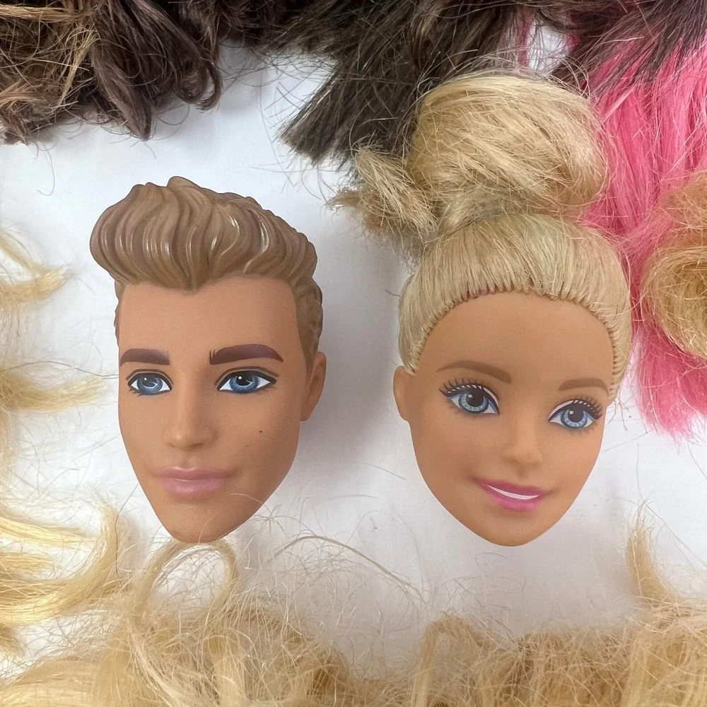 Barbie Ken Doll Heads 20 Vtg Modern Holiday Fashionista 90's Y2K Replacement